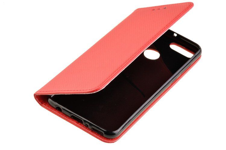 Etui Smart W1 do HUAWEI Y9 2018 czerwony zdjęcie 1