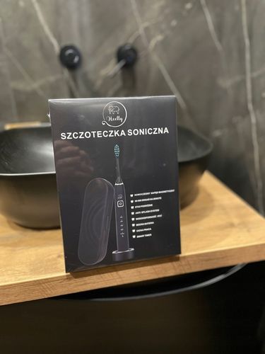 SZCZOTECZKA SONICZNA DO ZĘBÓW ELEKTRYCZNA DLA DOROSŁYCH DZIECI HEELLY ETUI na Arena.pl