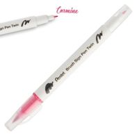 DWUSTRONNY PISAK PĘDZELKOWY DO KALIGRAFII CARMINE PENTEL