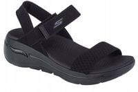 Damskie sandały Skechers Go Walk Arch Fit Sandal - Polished 140264-BBK r.37