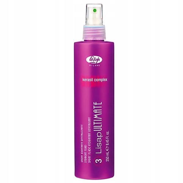LISAP ULTIMATE spray do prostowania termoochronny, regenerujący, 250ml zdjęcie 1