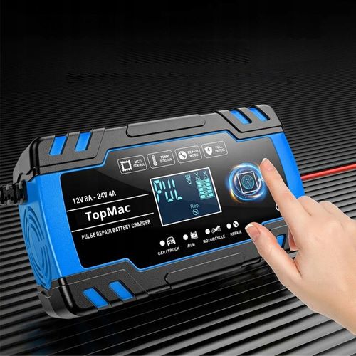 PROSTOWNIK DO AKUMULATORA FUNKCJA NAPRAWY SAMOCHODOWY AUTOMATYCZNY |12V 8A na Arena.pl