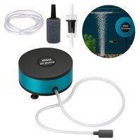 NAPOWIETRZACZ USB DO AKWARIUM NA SZYBĘ 1,5W 250ml/min POMPKA ZESTAW 4w1