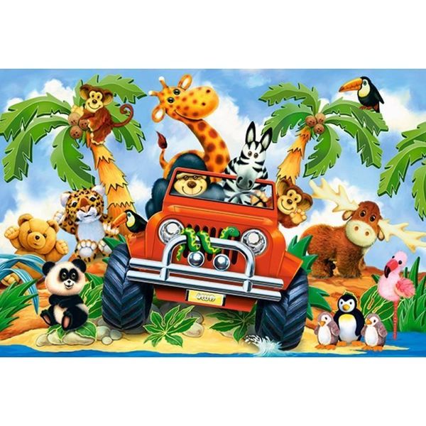 Puzzle 40 el.maxi softies saf. zdjęcie 2