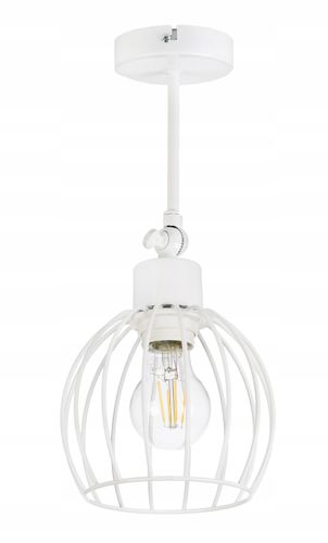 LAMPA KINKIET ścienny ruchomy loft drut KULA E27 na Arena.pl