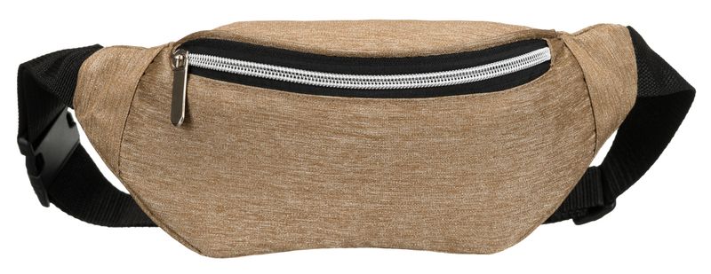 saszetka na pas wb01d brown/silver zdjęcie 2