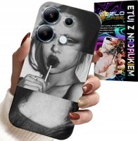 ETUI DO XIAOMI NOTE 13 4G - MONA LISA Z LIZAKIEM MODNE WZORY CASE