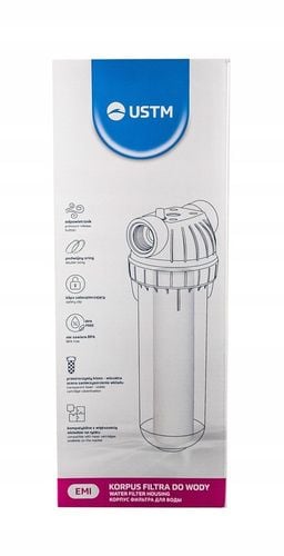 FILTR DO WODY DOMU KORPUS OBUDOWA 3/4" EMI 10' UCHWYT KLUCZ KOMPLET ZESTAW na Arena.pl