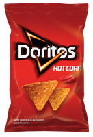 Doritos Hot Corn Chipsy kukurydziane o smaku ostrej papryki 100 g