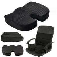 Poduszka piankowa podkładka z pokrowcem duża na krzesło fotel