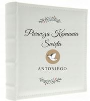 ALBUM NA ZDJĘCIA Z TWOIM GRAWEREM NA KOMUNIĘ