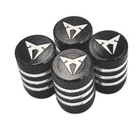 CUPRA nakrętki na wentyle ALUMINIOWE kapturki CUPRA wentylki 4szt.