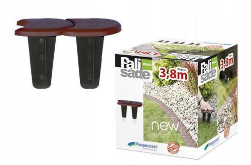 Palisada ogrodowa niska IPAK2 3,8m | Brązowy na Arena.pl