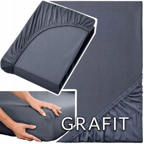 Prześcieradło 100% Bawełna CZESANA 240x220 + 30cm z GUMKĄ na wysoki na Arena.pl