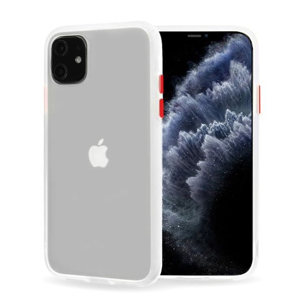 Vennus Color Button Bumper do Xiaomi Redmi 9 Przezroczysty zdjęcie 1