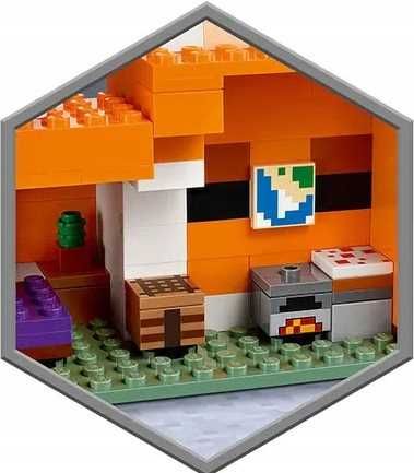 21178 - lego minecraft - siedlisko lisów na Arena.pl