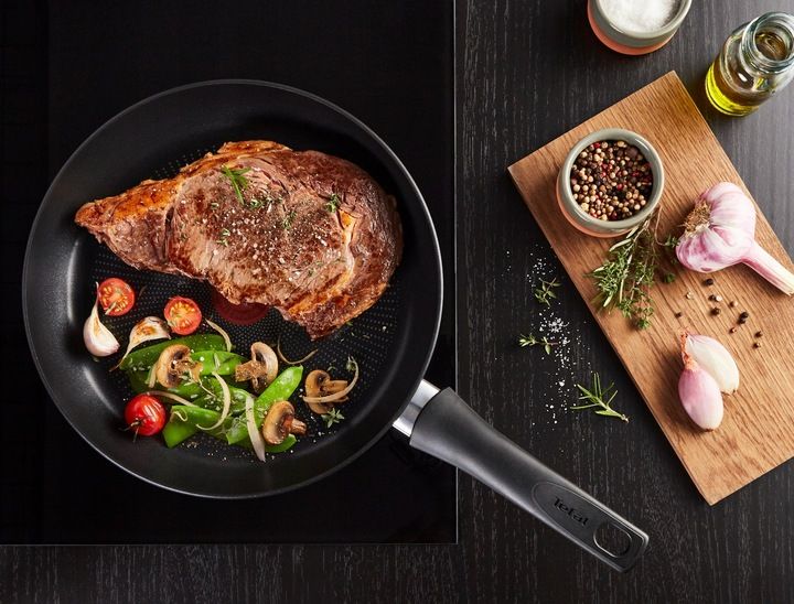 Wok TEFAL Ultimate 28cm indukcja zdjęcie 2