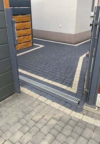 Barwiący IMPREGNAT farba kostki brukowej i elementów z BETONU 5l antracyt na Arena.pl