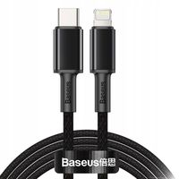 Kabel niktrade USB typ C - Apple Lightning 1 m czarny