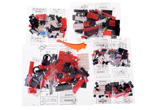 KLOCKI  KONSTRUKCYJNE  CZERWONE AUTO na Arena.pl