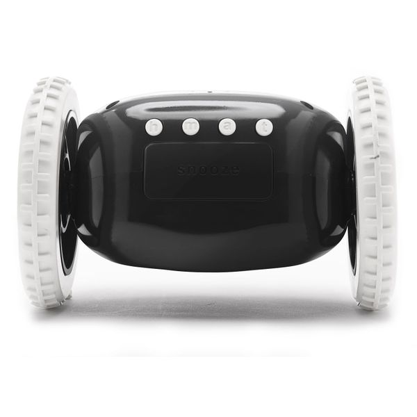 Uciekający Budzik Clocky Black / Czarny zdjęcie 2