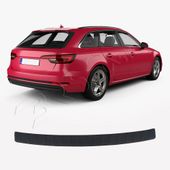 AUDI A4 B9 AVANT QUATTRO 2016-2020 - Listwa Czarna ABS Nakładka na Zderzak
