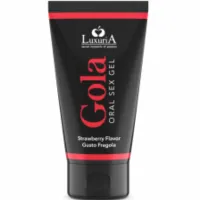 intimateline luxuria - żel intymny o smaku truskawkowym 50 ml