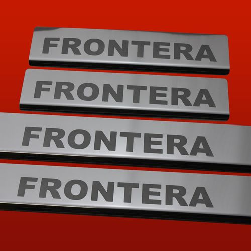 Listwa progowa OPEL/VAUXHALL FRONTERA MK2 Stal nierdzewna 304 połysk 4szt na Arena.pl