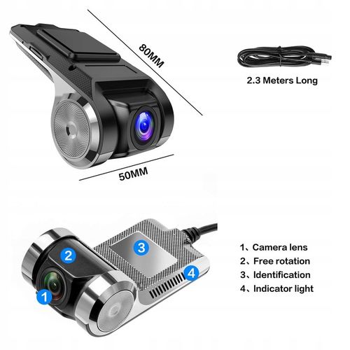 REJESTRATOR NCS HD REGULOWANE KAMERA SAMOCHODOWA na Arena.pl