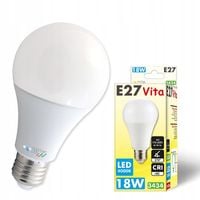 Żarówka Diodowa E27 18W Led Barwa Biała Neutralna