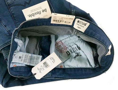 Męskie jeansy Mustang Vegas -Slim Medium 1011981-5000-542 - W33/L30 na Arena.pl