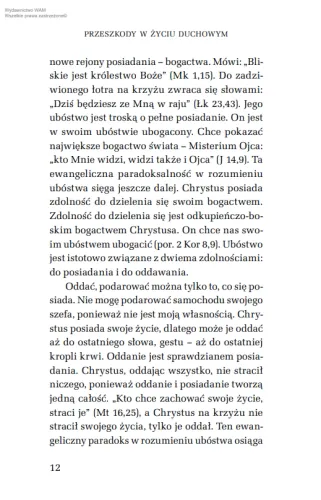 Przeszkody w życiu duchowym na Arena.pl