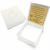 Pudełko na Biżuterię Komunia Chrzest GRAWER