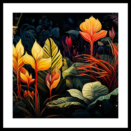 Plakat 50x50cm Tropikalna Symfonia na Arena.pl