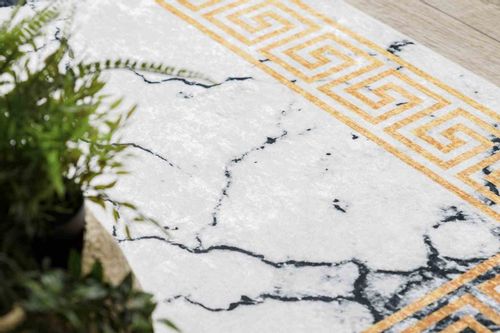 RUG/LU/ARLEN/MARBLE4/WHITE+GOLD/80x150 na Arena.pl