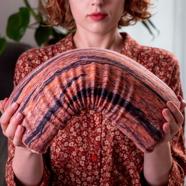 PODUSZKA ANATOMICZNA PÓŁWAŁEK WAŁEK WZÓR 40X21CM zdjęcie 7