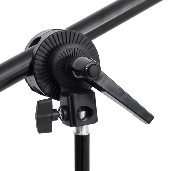 Zestaw studyjny z lampami, tłem i blendami zdjęcie 8