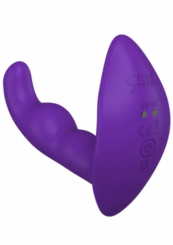 she.e.o anal stimulator vibrator z pilotem, 10 trybow, silikonowy na Arena.pl