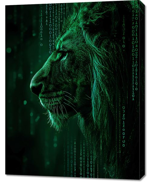 Obraz 70x90cm Kod Siły zdjęcie 1