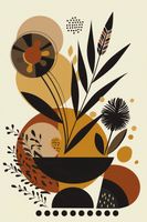 Plakat 20x30cm Ogrody Geometryczne