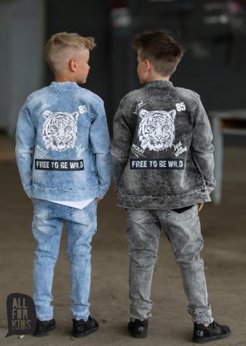 Dres TYGRYS grafit JEANS 128 134 na Arena.pl
