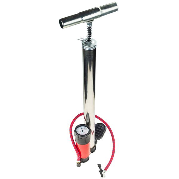 POMPKA ROWEROWA STOJĄCA Z MANOMETREM SAMOCHODOWA zdjęcie 2