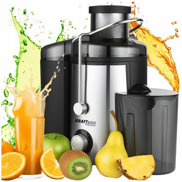 SOKOWIRÓWKA WYCISKARKA DO OWOCÓW I WARZYW ELEKTRYCZNA SAMOCZYSZCZĄCA zdjęcie 1