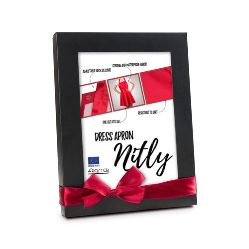 Nitly Red - Fartuszek Sukienka na Arena.pl