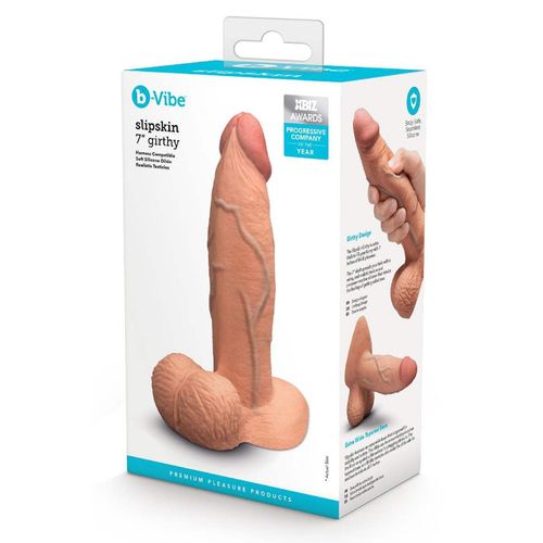 dildo 17,8 cm slipskin 7 inch girthy b-vibe na Arena.pl