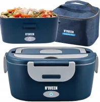 ELEKTRYCZNY LUNCH BOX POJEMNIK PODGRZEWACZ OBIADU DO BIURA AUTA TIRA 12/24V