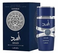Lattafa Asad Zanzibar Woda perfumowana dla mężczyzn 100ml GRANATOWA