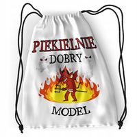 Plecak Dla Modela Sportowy Szkolny Worek Torba Z Nadrukiem Ze Zdjęciem