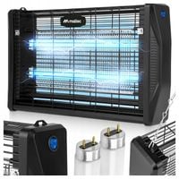 MOCNA LAMPA OWADOBÓJCZA NA MUCHY KOMARY OWADY PUŁAPKA ELEKTRYCZNA UV