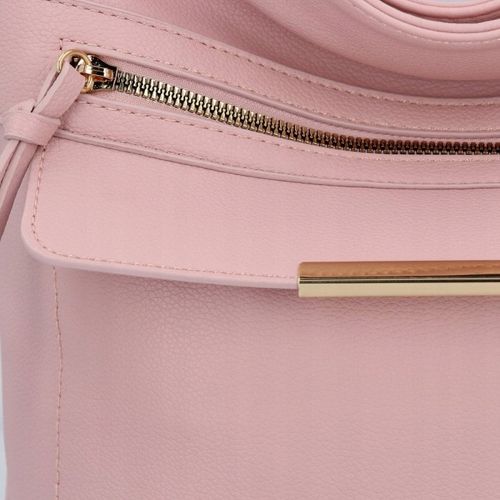 Herisson - torebka worek kieszonka na zamek pudrowy róż 1052L2092 na Arena.pl